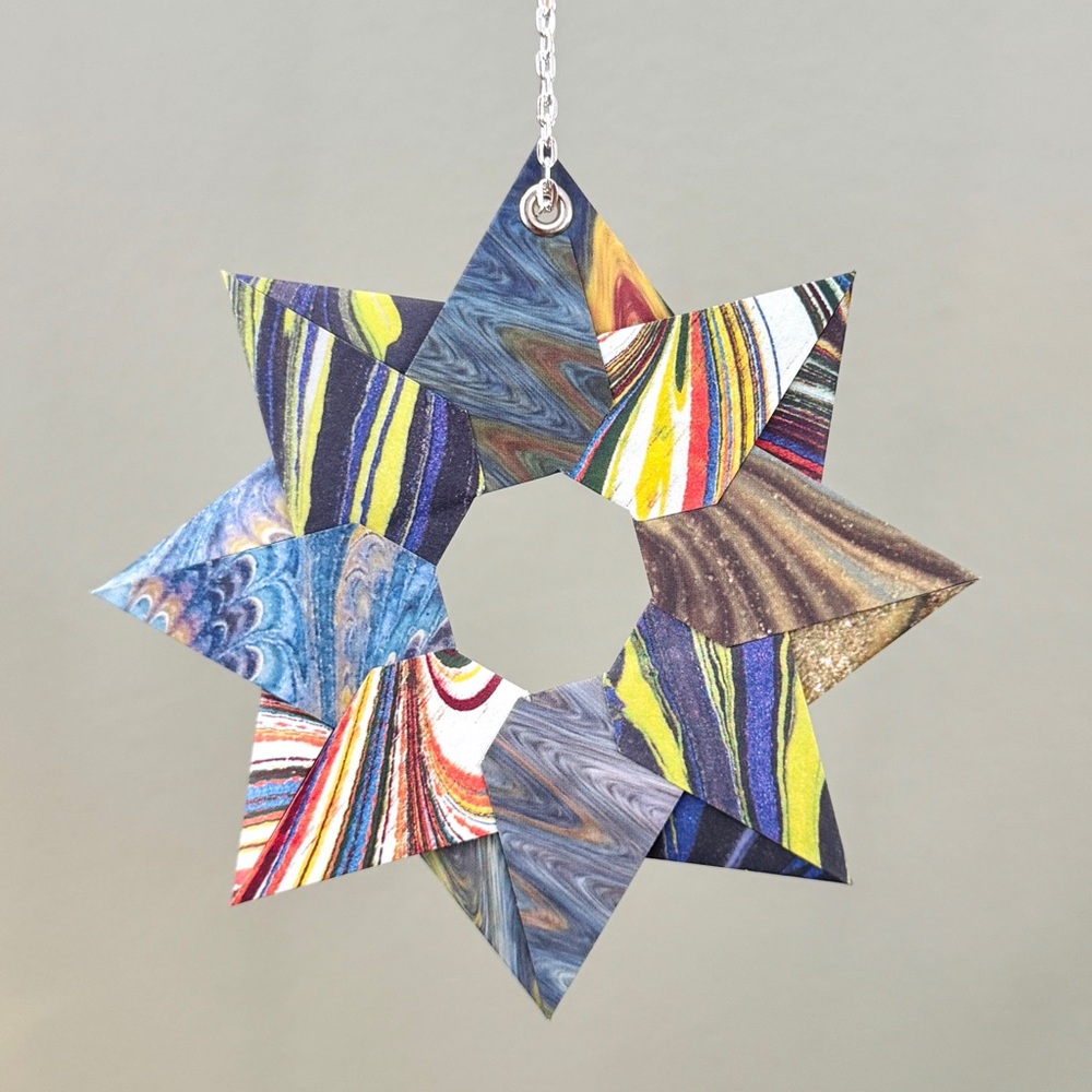 Origami Ornament #S04 - Small Star